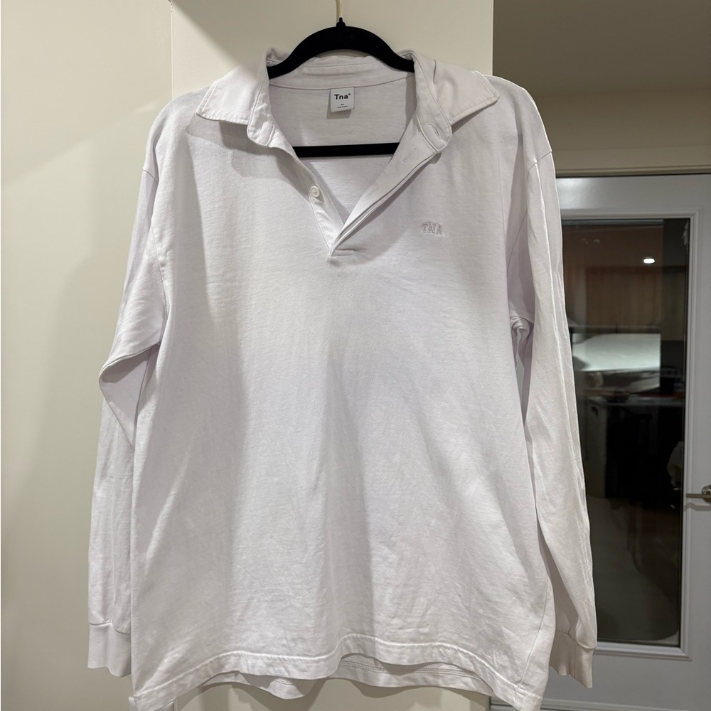 TNA White Women’s Polo